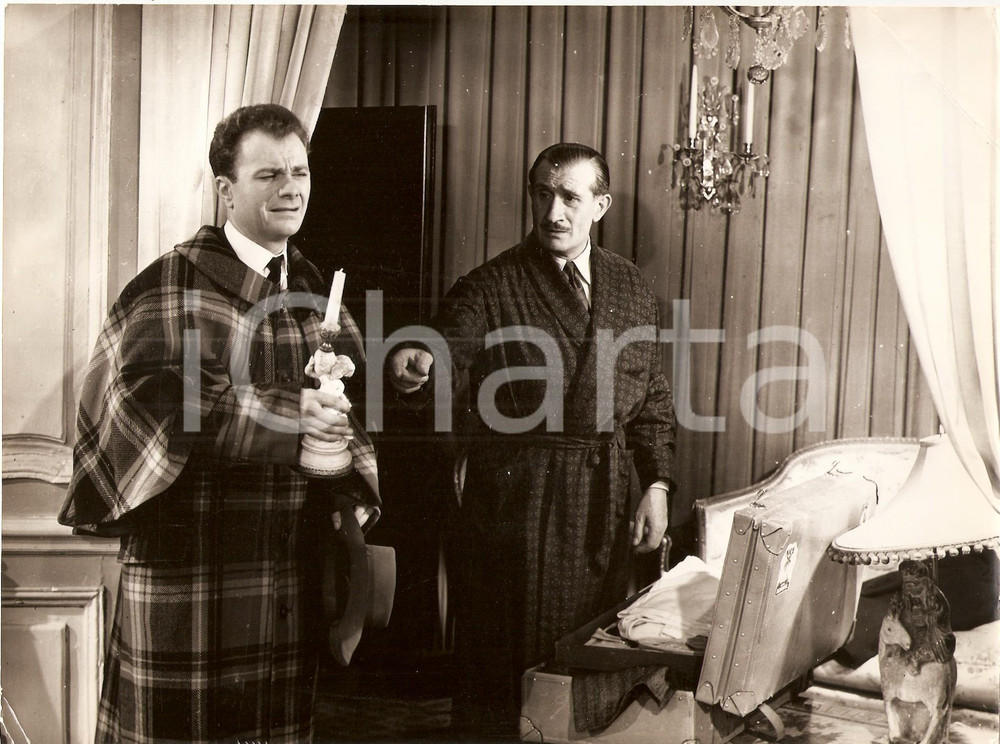 Fotografia d epoca originale 1955 MARIEOCTOBRE Daniel IVERNELNoël  ROQUEVERT Movie by Julien DUVIVIER Foto 1