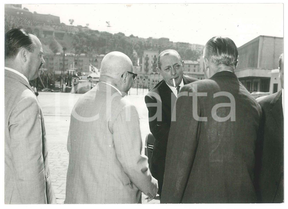 Fotografia d epoca originale 1980 ca ANCONA ? Convegno sui porti turistici dell Adriatico 2 Foto 1