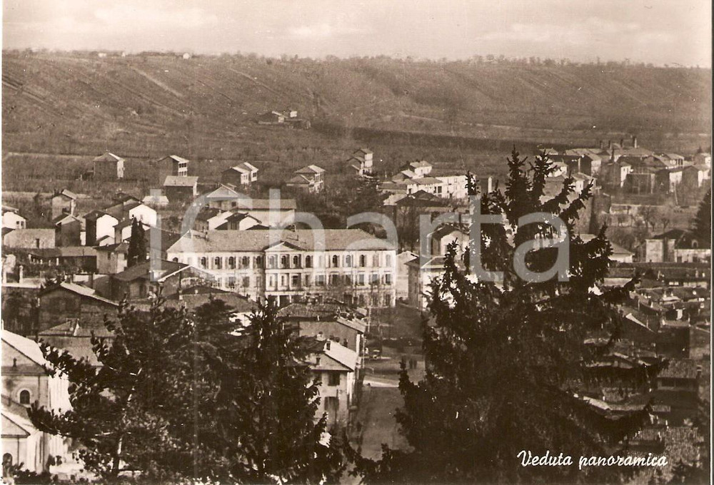 Cartolina originale da collezione 1955 ca ROMAGNANO SESIA NO Collegio Convitto Curioni Cartolina FG NV 1