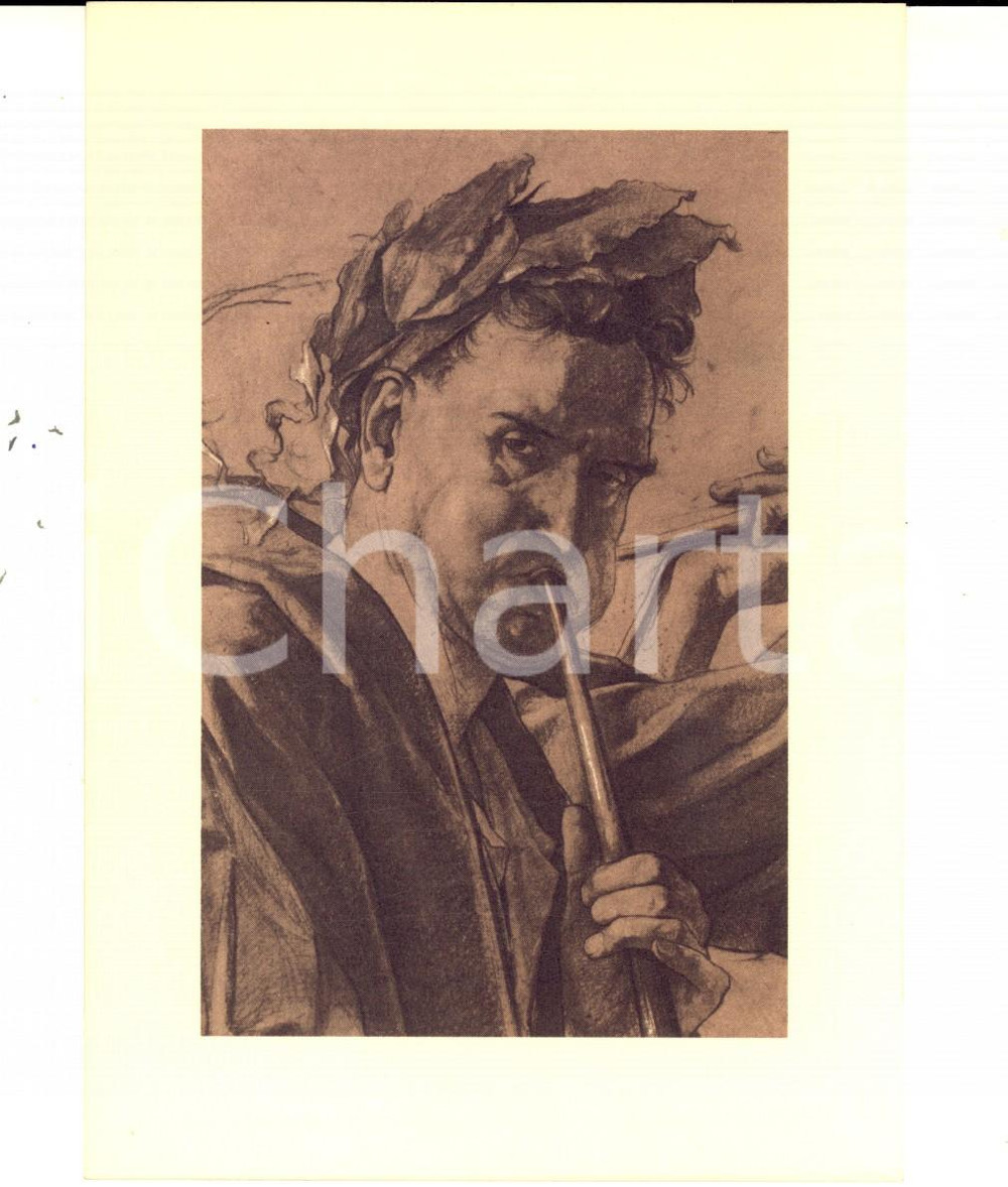 Cartolina originale da collezione 1955 ca MILANO NIGUARDA Cartolina ill. Lello SCORZELLI Trionfo della fede 1