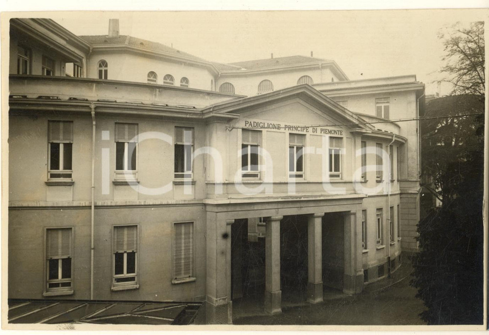 Fotografia d'epoca originale 1931 MILANO Pio Istituto Rachitici - Nuovo Padiglione Principe di Piemonte *Foto 1