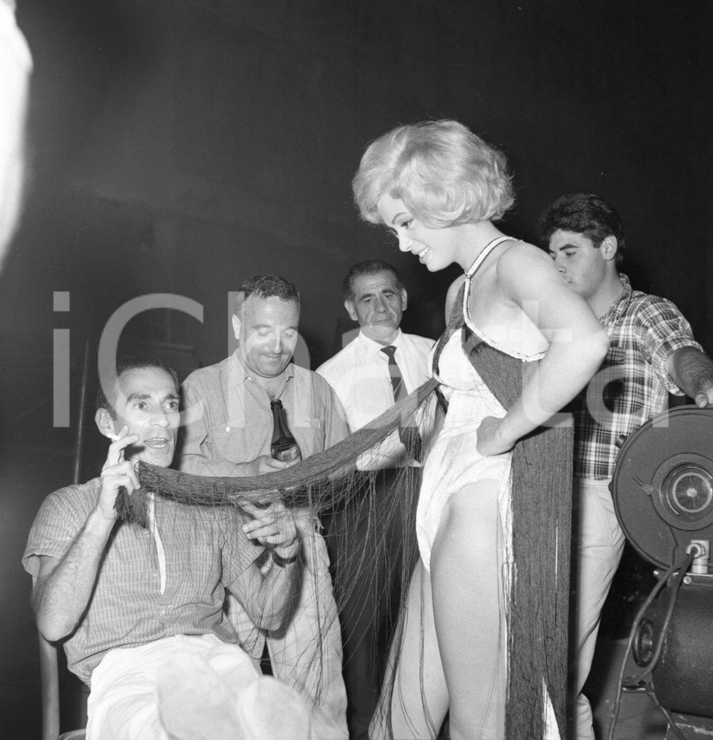 Fotografia d'epoca originale 1962 DON LURIO e Margaret LEE *NEGATIVO ORIGINALE 1