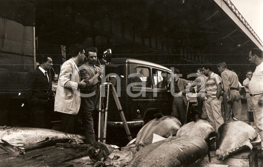 Fotografia d epoca originale 1961 MANHATTAN Adolfas MEKAS Edouard DE LAORUT Sheldon ROCHLIN GUNS OF TREES 1