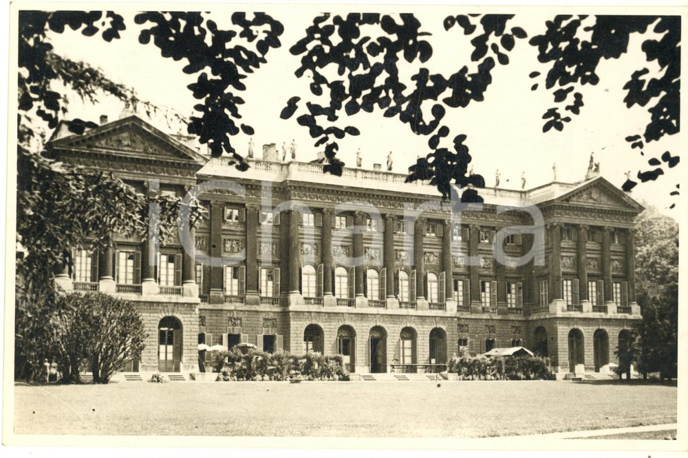 Fotografia d'epoca originale 1933 ARCHITETTURA MILANO Il giardino di Villa Reale *Foto 17x12 cm 1