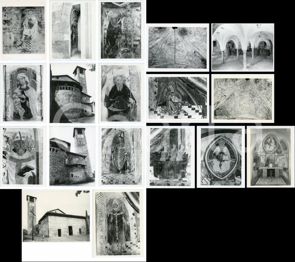 Fotografia d'epoca originale 1975 ca SESTO CALENDE - SCOZOLA Abbazia di San Donato - Lotto 18 foto 1