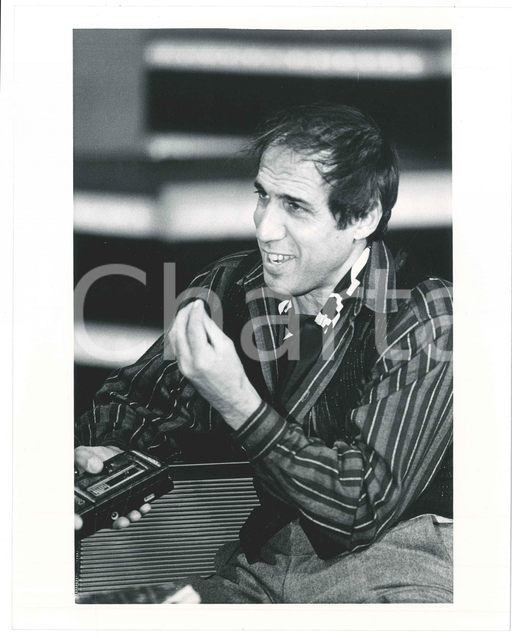 Fotografia d epoca originale 1983 RAI FANTASTICO 4  Adriano CELENTANO  Ritratto 6 Foto 20x25 1