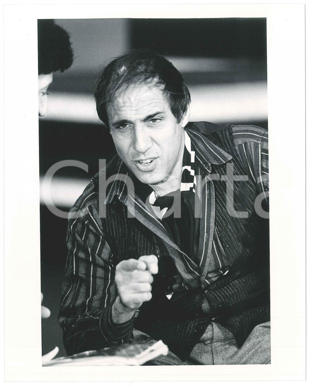Fotografia d epoca originale 1983 RAI FANTASTICO 4  Adriano CELENTANO  Ritratto 2 Foto 20x25 cm 1
