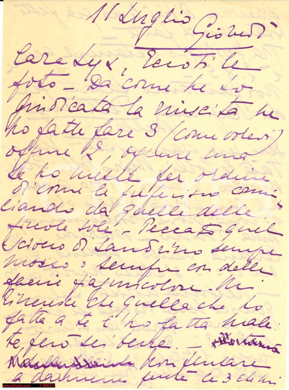 Manoscritto, lettera originale 1929 TORINO Maria CANTONO DI CEVA Umberto Nobile ha sgonfiato l Italia 1