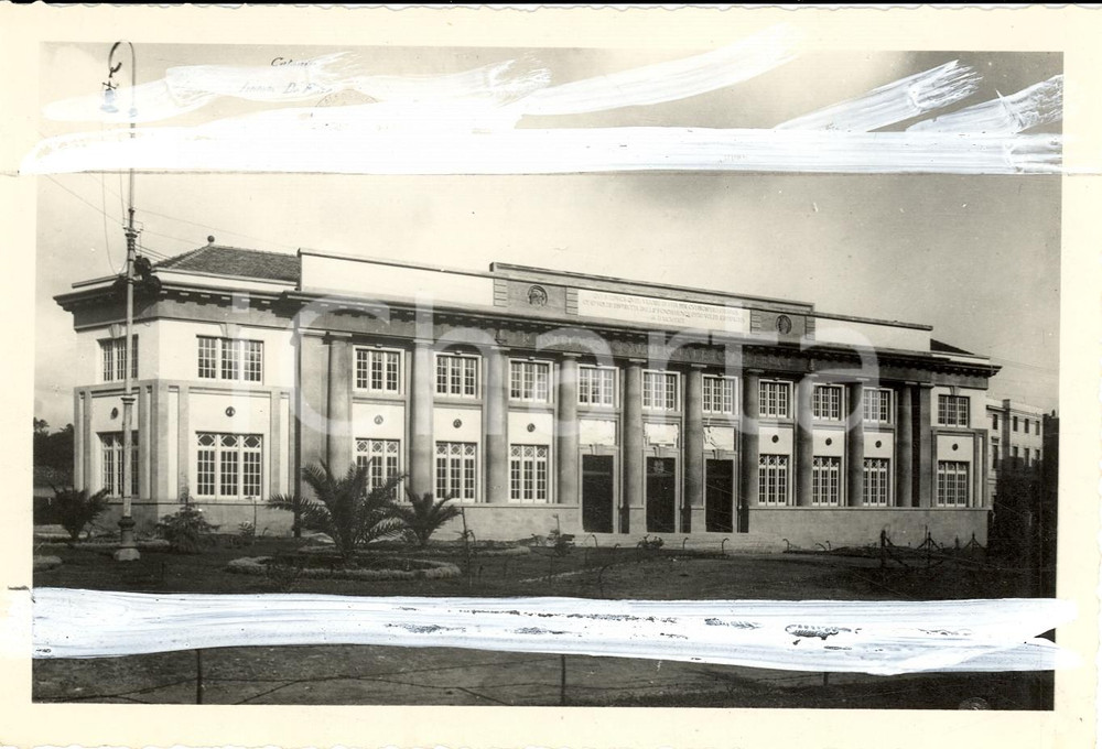 Fotografia d epoca originale 1930 ca CATANIA R. Istituto Commerciale G. DE FELICE  Foto 1