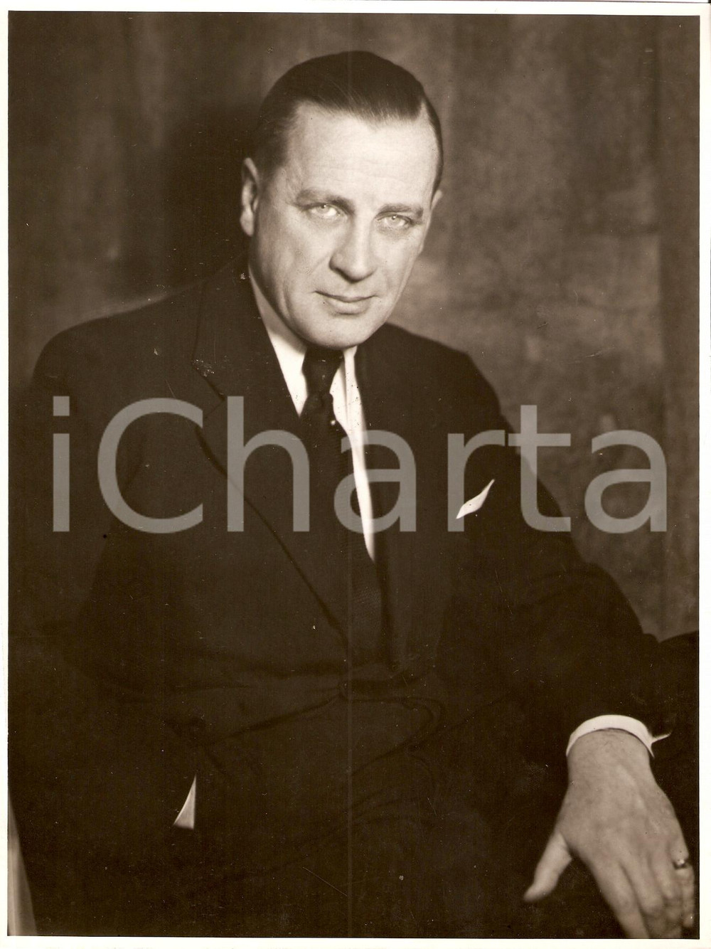 Fotografia d epoca originale 1940 CARL LUDWIG DIEHL in The Fox of GLENARVON Foto 1