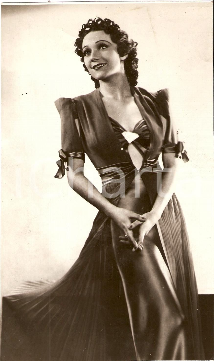 Fotografia d epoca originale 1938 Ritratto di Erika DRUZOVIC attrice VERA FOTO 1