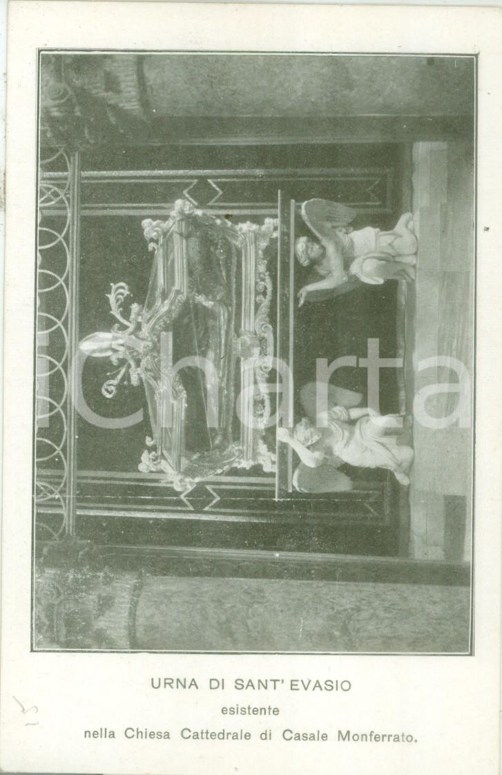 Cartolina originale da collezione 1930 ca CASALE MONFERRATO AL L urna di Sant Evasio Cartolina FP NV 1