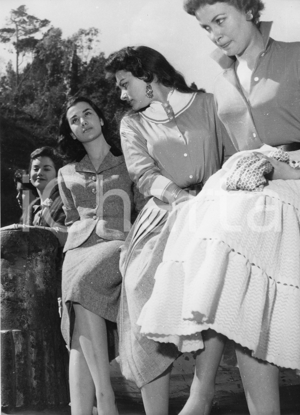 Fotografia d epoca originale 1956 RAPALLO Concorso di bellezza  Raduno di aspiranti miss Foto 3 1