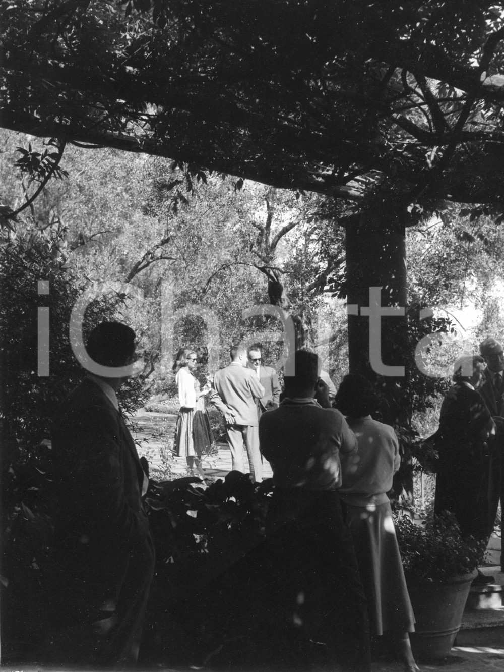 Fotografia d epoca originale 1957 PORTOFINO Grace KELLY Ranieri III di MONACO in vancanza  Foto 18x24 cm 1 1