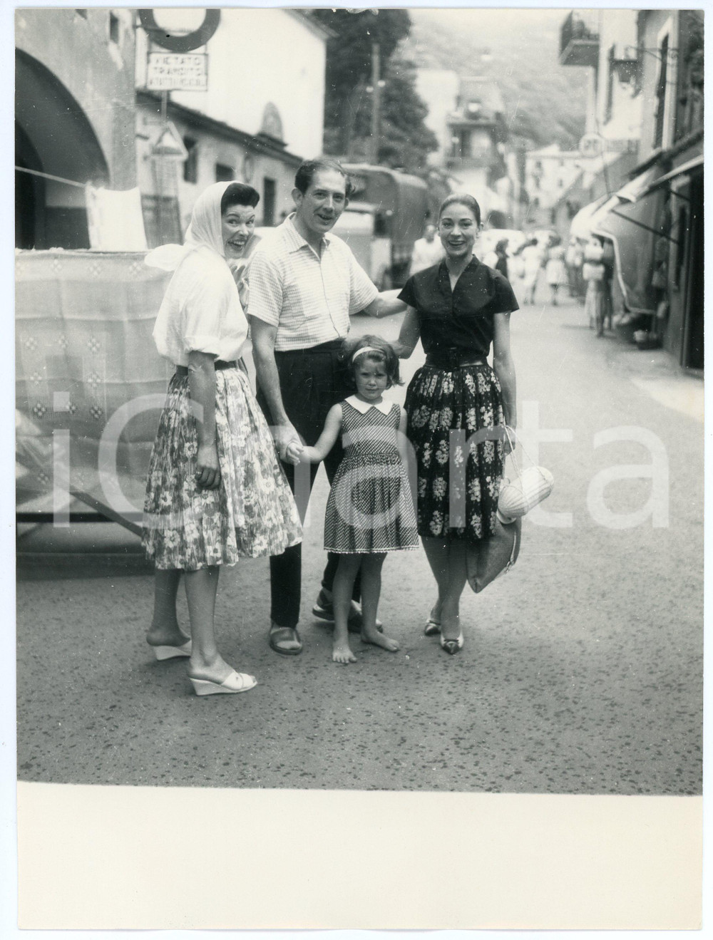 Fotografia d epoca originale 1960 PORTOFINO Margot FONTEYN Roberto ARIAS Foto RARA 18x24 cm 1 1