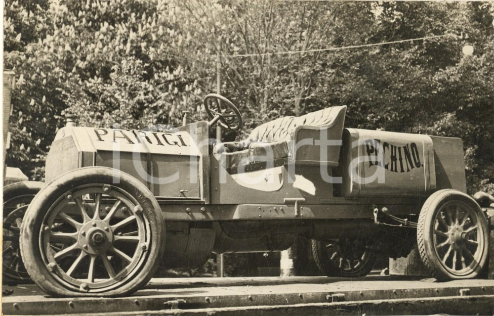 Fotografia d epoca originale 1935 MILANO Mostra dello Sport  Auto ITALA del raid ParigiPechino  Foto 1