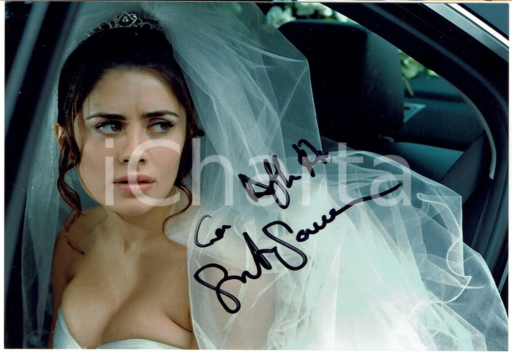 Autografo originale 2010ca Greta SCARANO Autografo originale su fotografia 1