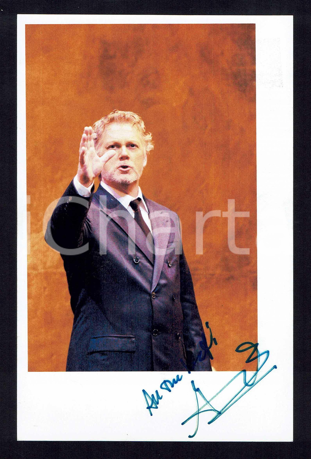 Autografo originale 2000ca Gregory KUNDE Autografo originale su fotografia 1