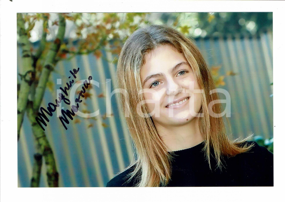 Autografo originale 2020ca Margherita MAZZUCCO  Autografo originale su fotografia 1