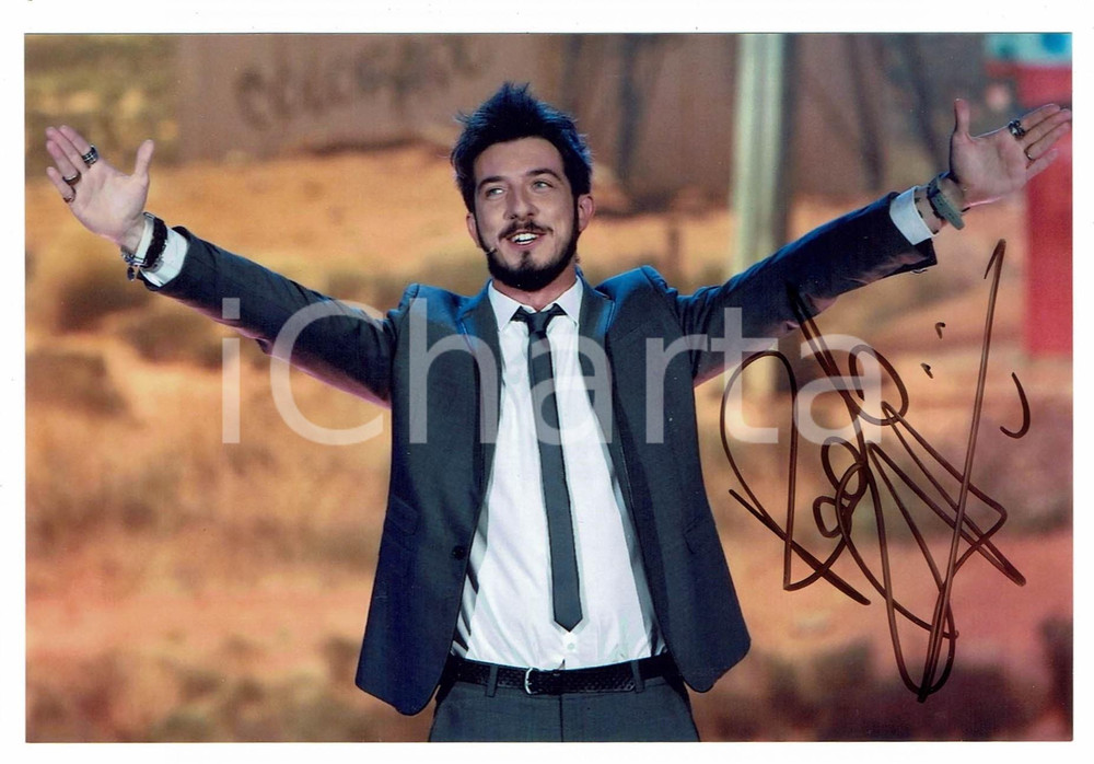 Autografo originale 2018 Paolo RUFFINI  Autografo originale su fotografia 1