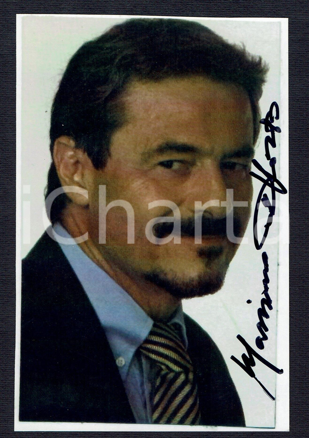 Autografo originale 2008 Massimo DAPPORTO Autografo originale su fotografia 1