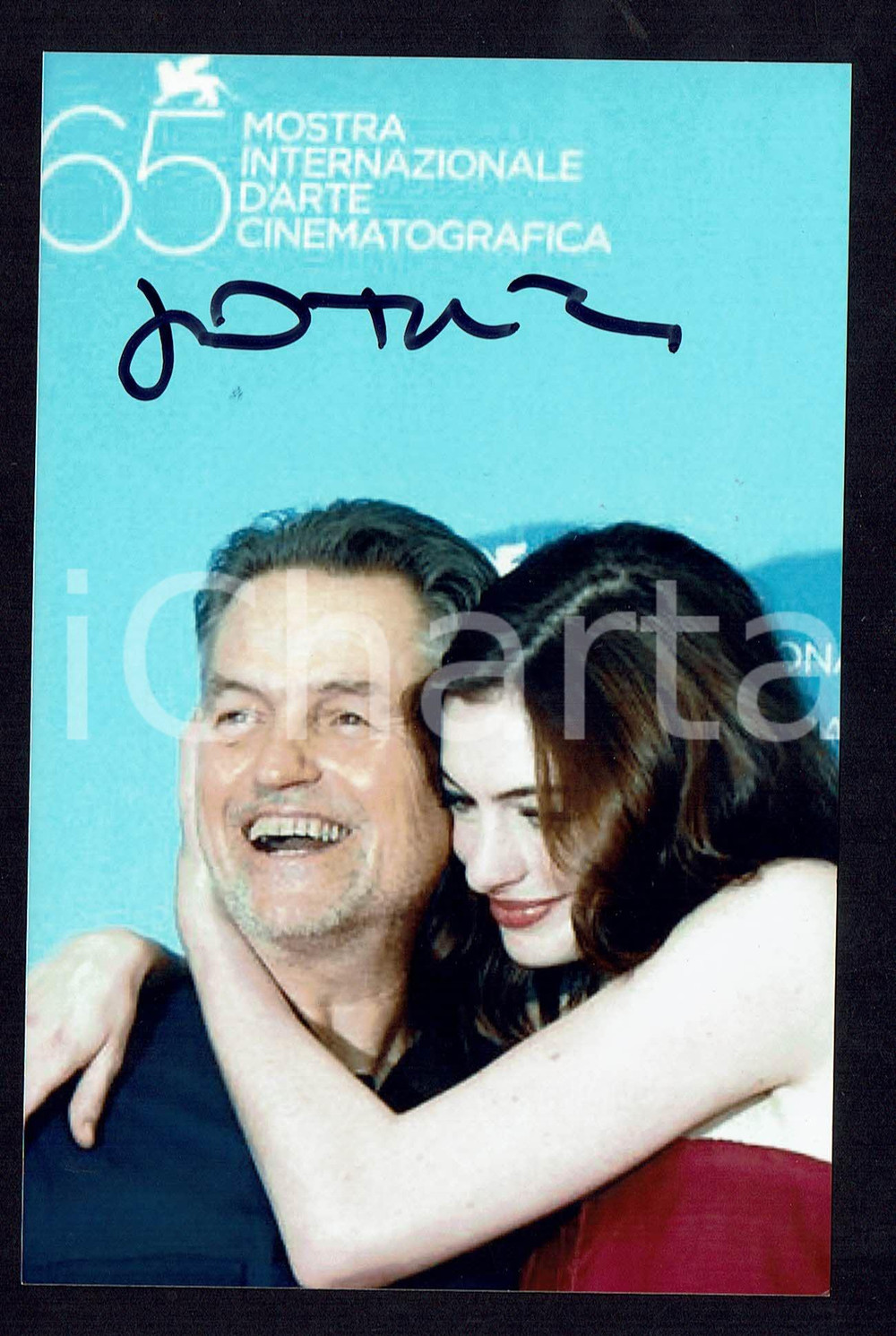 Autografo originale 2008 Jonathan DEMME Autografo originale su fotografia 1