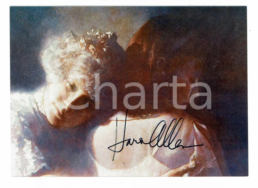 Autografo originale 2008 Karen ALLEN Autografo originale su fotografia 1