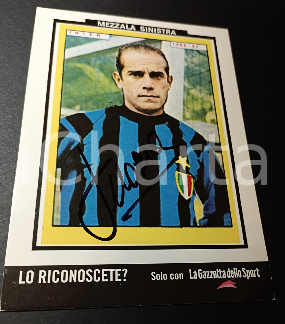 Autografo originale 2009 Luis SUAREZ Autografo originale su promocard Gazzetta 1
