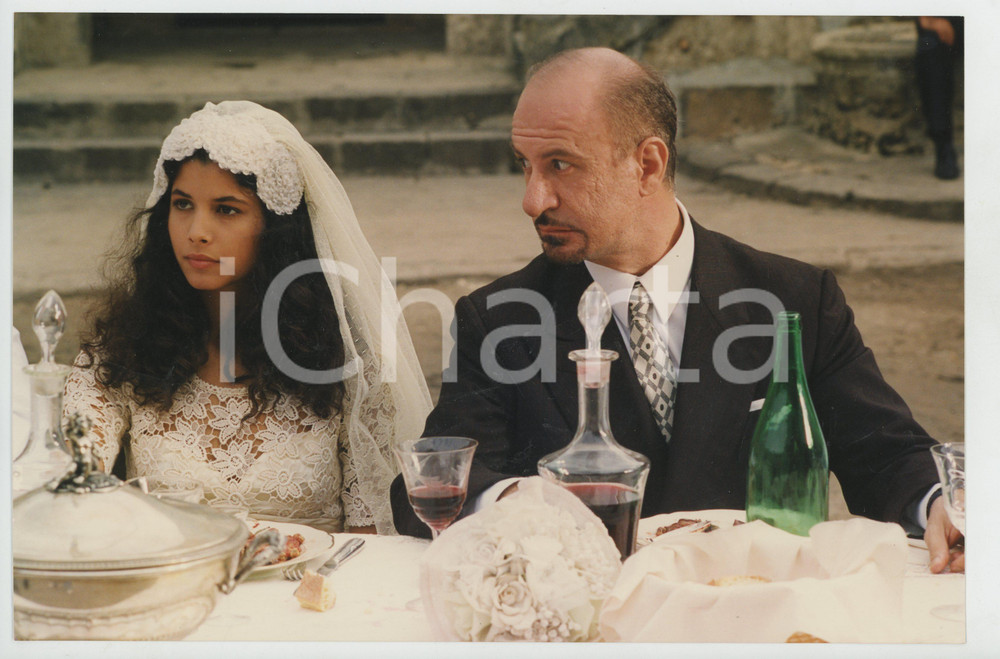 Materiale cinematografico d’epoca 1998 RAI  LA PIOVRA 9 Sebastiano LO MONACO Claudia FIORENTINI Foto 27x17 1