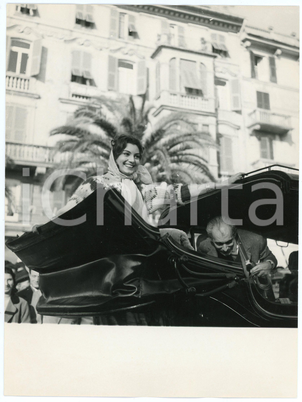 Fotografia d epoca originale 1959 CARNEVALE di RAPALLO Caccia al tesoro  Rosanna SCHIAFFINO in gara  Foto 5 1