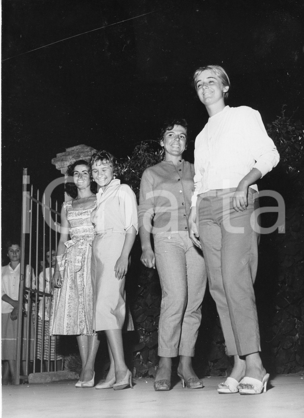 Fotografia d epoca originale 1958 GENOVA Elezione di Miss FIORE RIVIERA Foto 18x24 cm 6 1