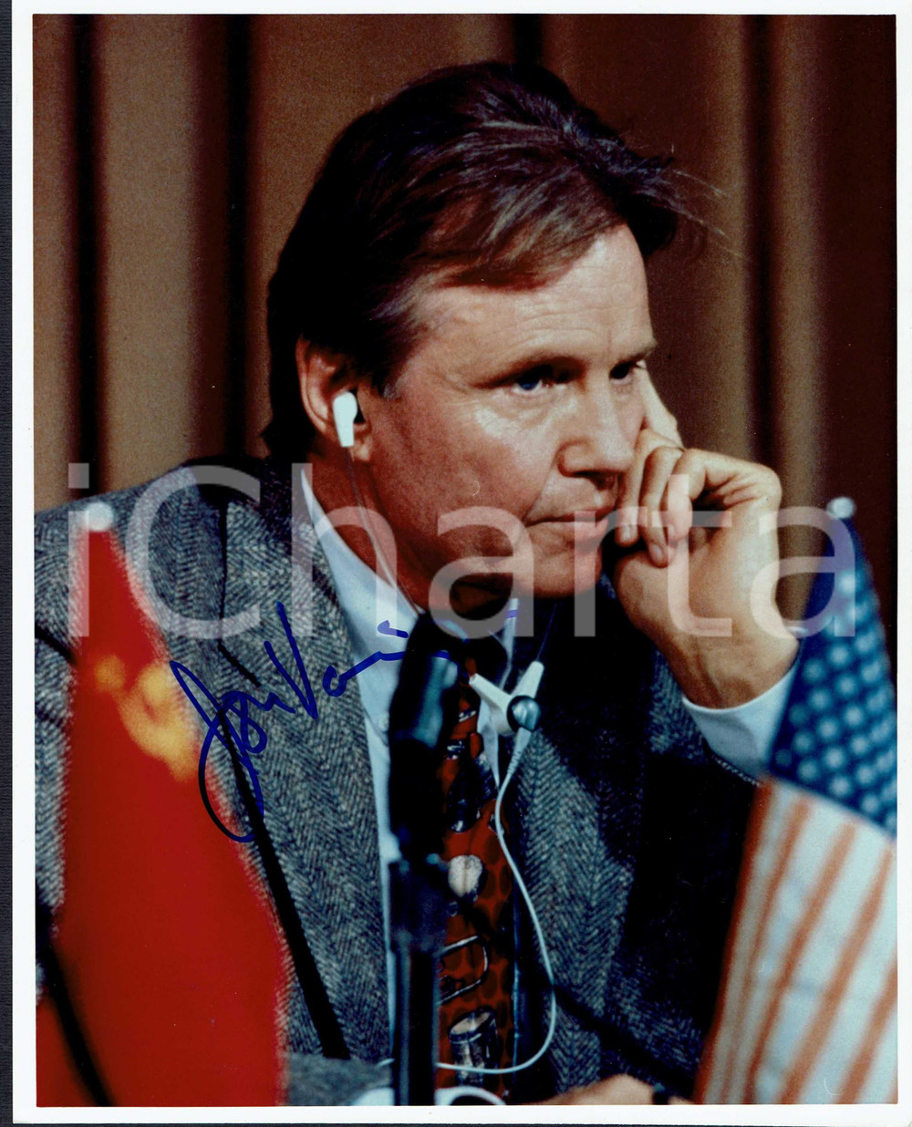 Autografo originale 2000ca Jon VOIGHT Autografo originale su fotografia 1