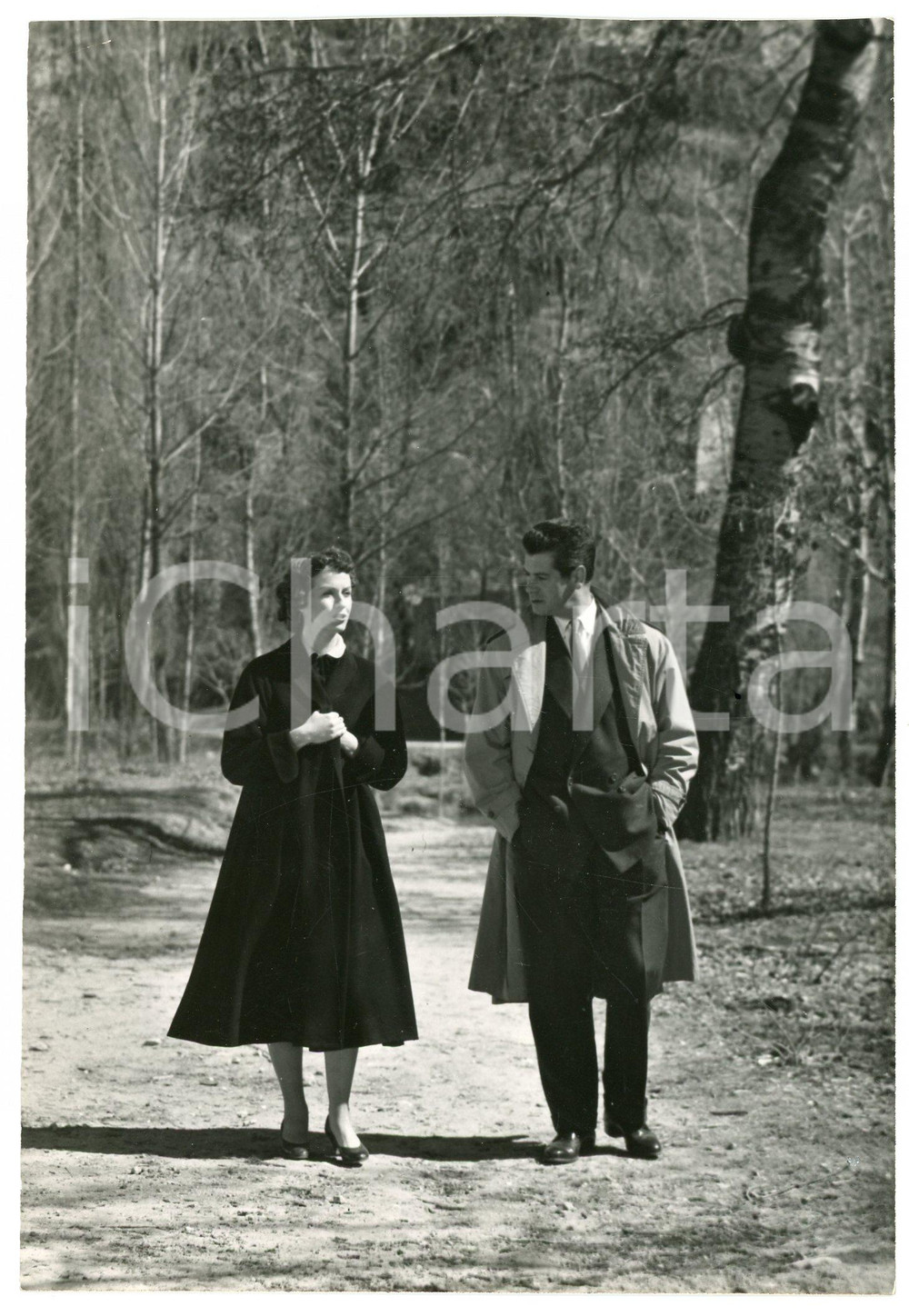Materiale cinematografico d’epoca 1956 CINEMA Calle Mayor Betsy BLAIR José SUAREZ Regia Juan Antonio BARDEM Foto 1
