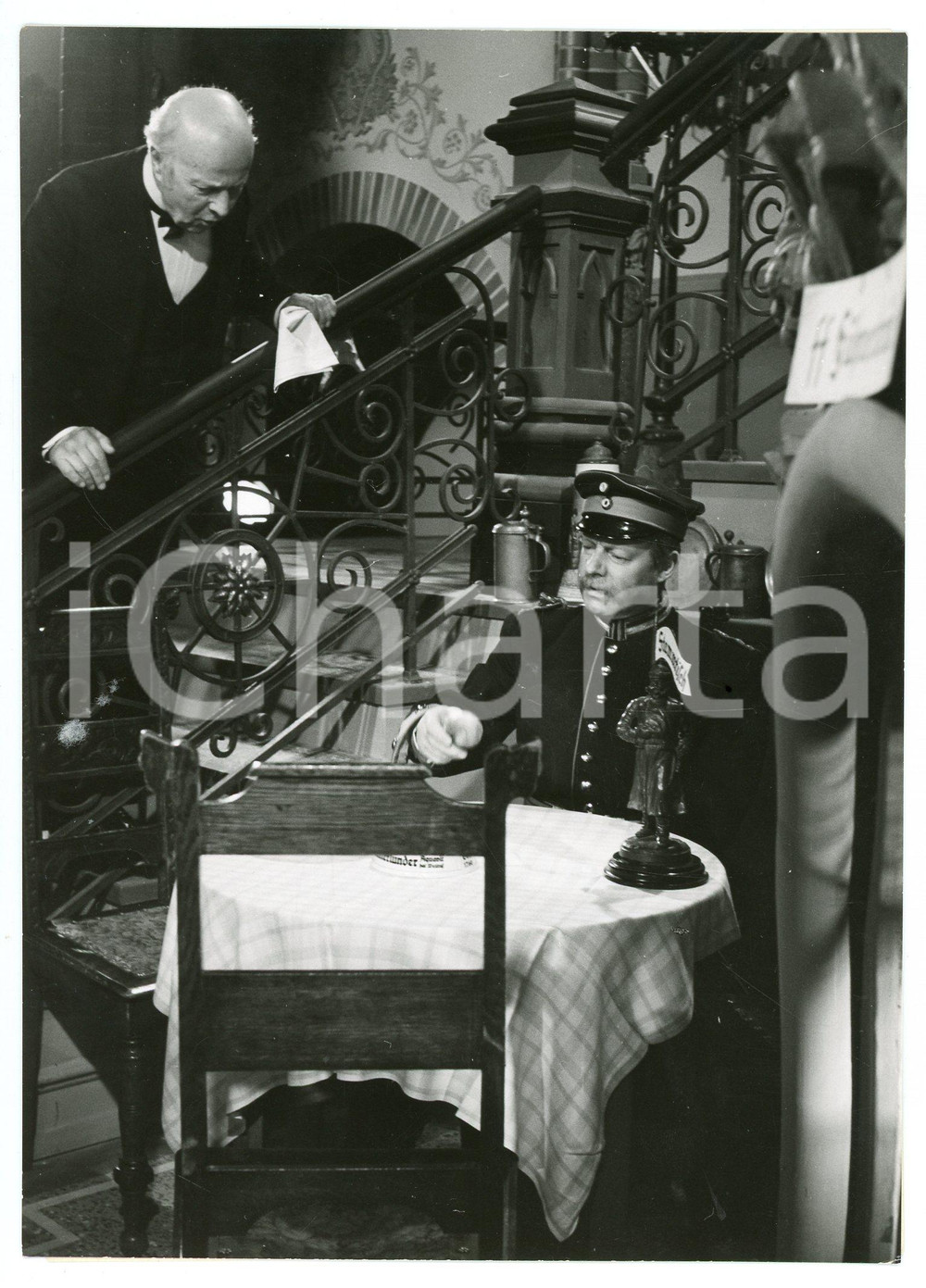 Materiale cinematografico d’epoca 1956 CINEMA Il capitano di Koepenick Heinz RUHMANN Regia Helmut KAUTNER Foto 2 1