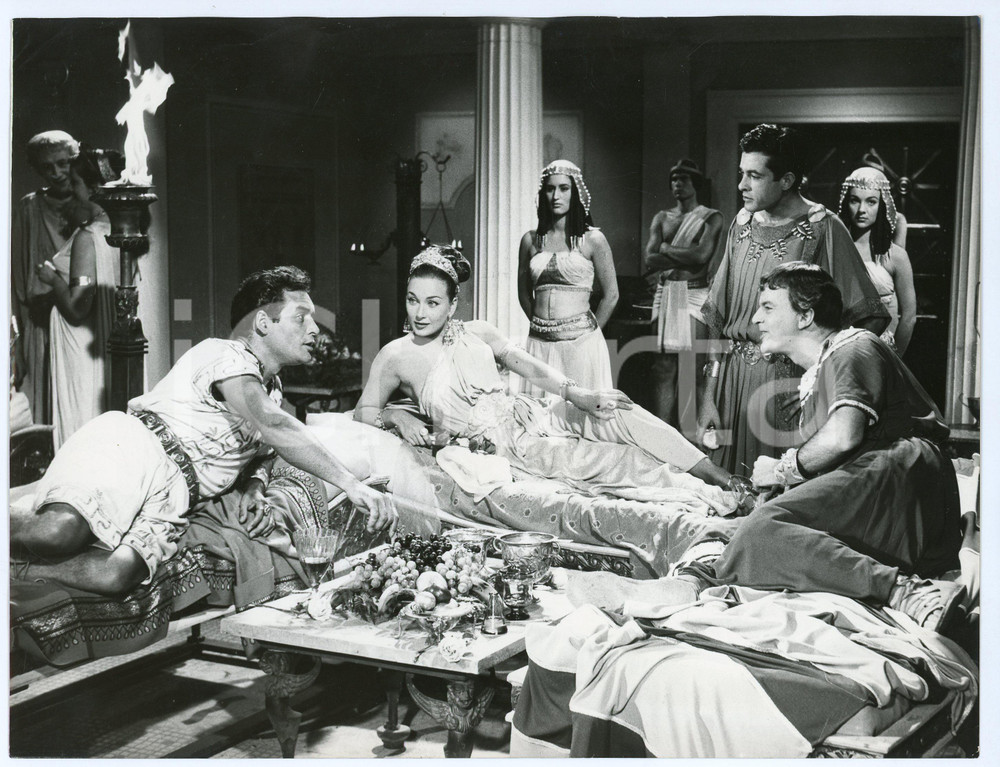 Materiale cinematografico d’epoca 1956 LE SCHIAVE DI CARTAGINE Jorge MISTRAL Gianna Maria CANALE Foto 24x18 cm 1