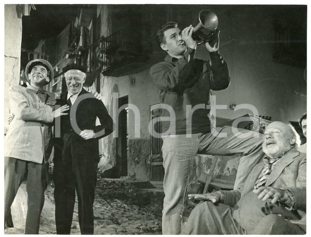 Materiale cinematografico d’epoca 1956 CINEMA Calabuig  Edmund GWENN Franco FABRIZI Regia Luis Garcia BERLANGA 1