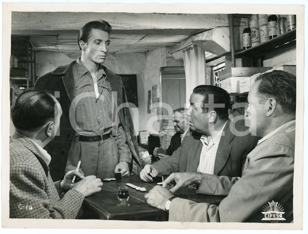 Materiale cinematografico d’epoca 1956 CINEMA Calabuig  Regia di Luis Garcia BERLANGA Foto 24x18 cm 1