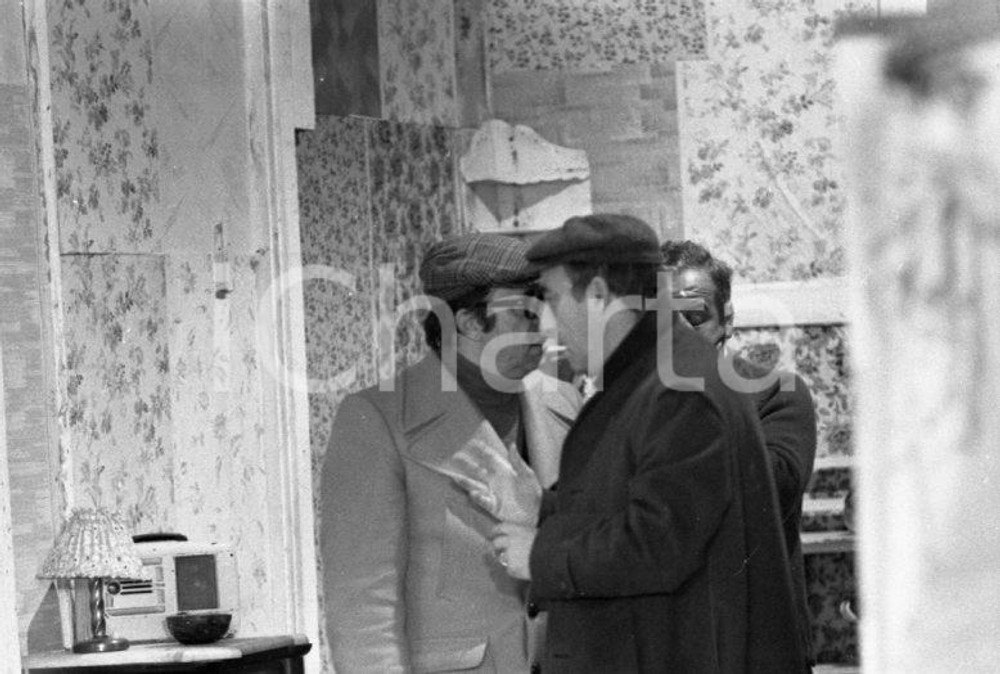 Fotografia d epoca originale 1975  Marcello FONDATO Pasqualino DE SANTIS NEGATIVO ORIGINALE 2 1