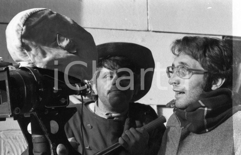 Fotografia d epoca originale 1969 I quattro del pater noster Lino TOFFOLO Ruggero Deodato NEGATIVO ORIGINALE 1