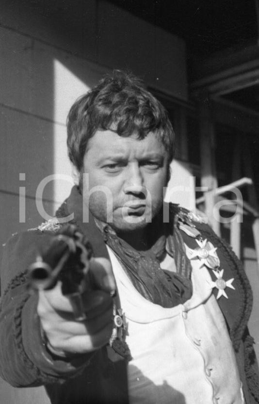 Fotografia d epoca originale 1969 I quattro del pater noster, spaghetti western Paolo VILLAGGIO NEGATIVO OR. 1