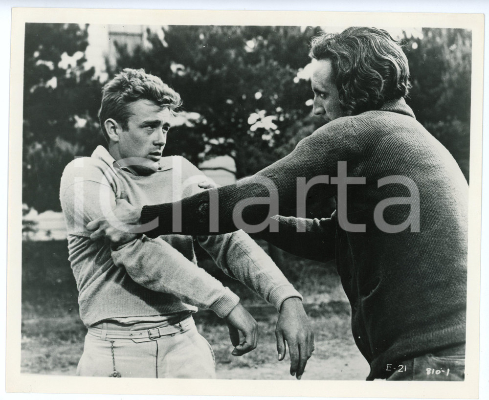 Fotografia d epoca originale 1955 EAST OF EDEN James DEAN Timothy CAREY Movie by Elia KAZAN Photo 25x20 cm 1