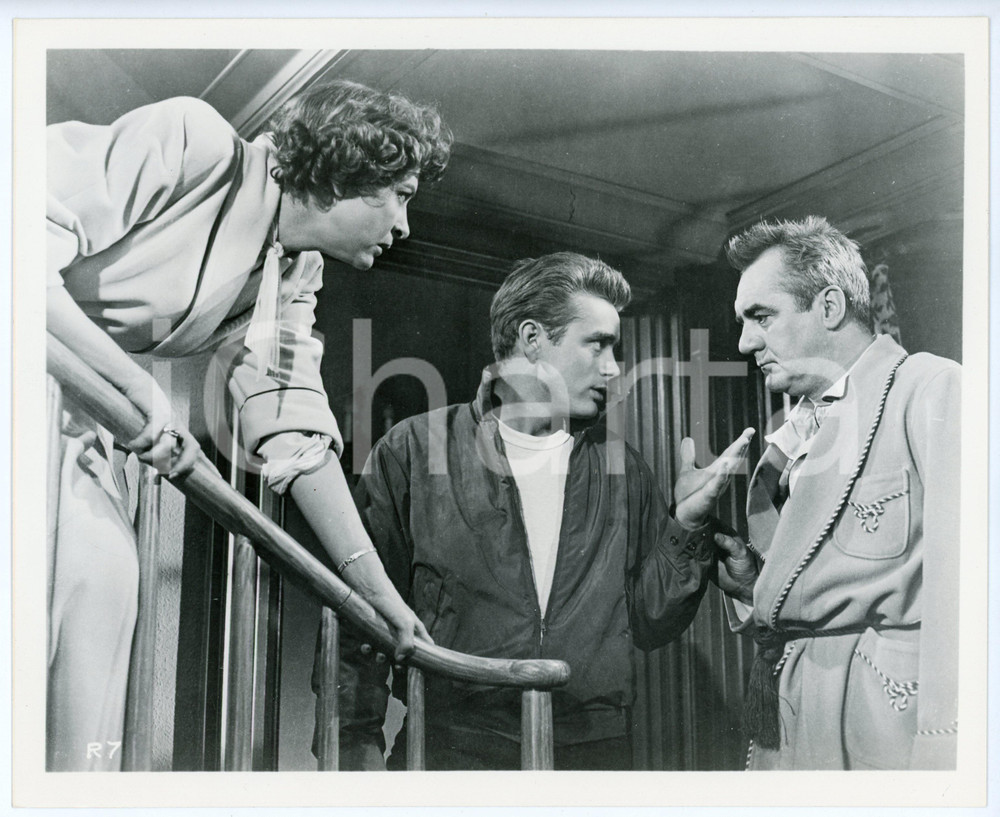 Fotografia d epoca originale 1955 REBEL WITHOUT A CAUSE James DEAN Ann DORAN Jim BACKUS Photo 25x20 cm 1