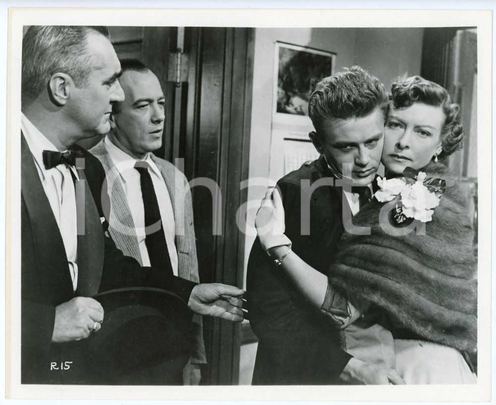 Fotografia d epoca originale 1955 REBEL WITHOUT A CAUSE James DEAN Ann DORAN Jim BACKUS  Edward PLATT Photo 1