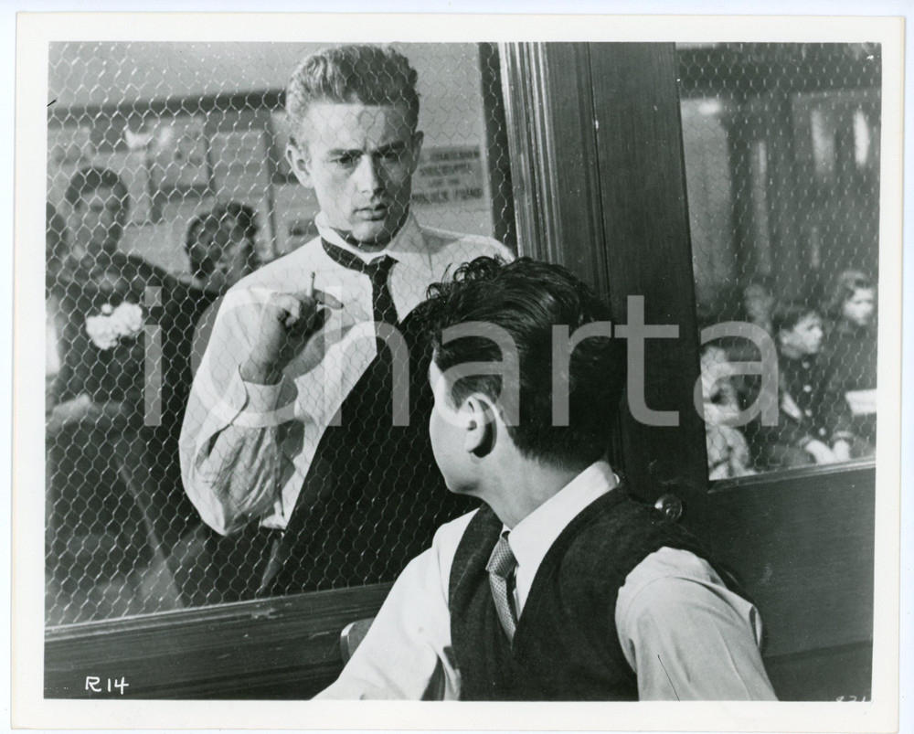 Fotografia d epoca originale 1955 REBEL WITHOUT A CAUSE James DEAN Sal MINEO Movie by Nicholas RAY Photo 1