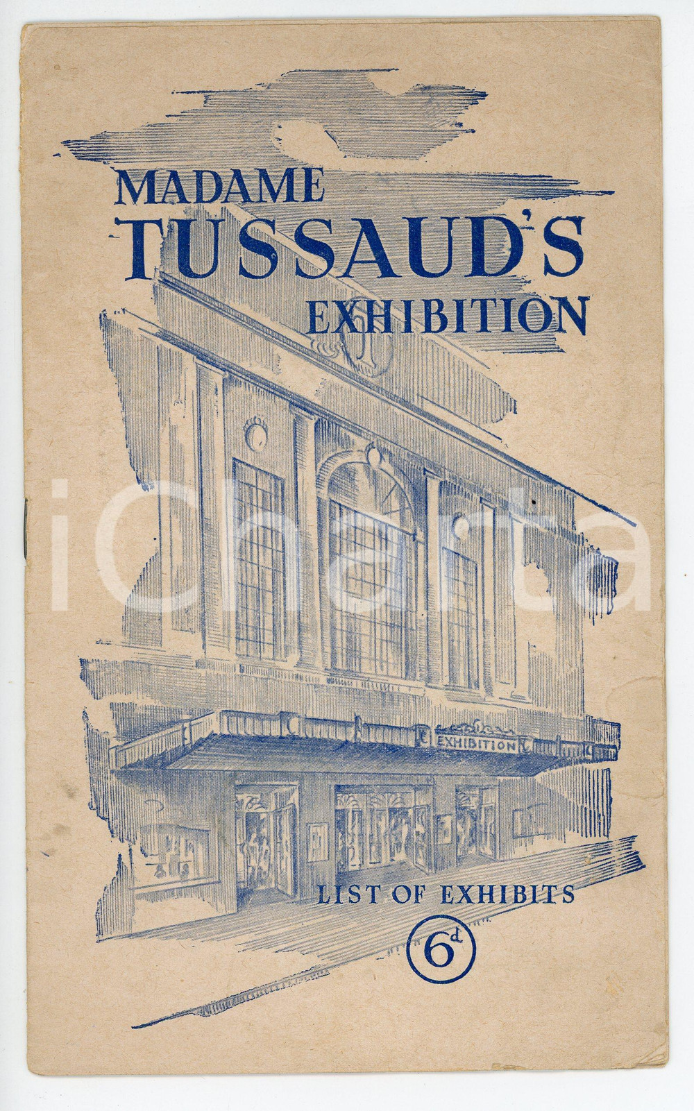 Libro, pubblicazione d epoca 1961 LONDON Madame Tussaud s exhibition  List of exhibits  Pubblicazione 1
