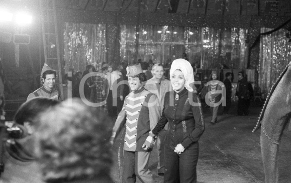 Fotografia d epoca originale 1970ca Franco FRANCHI Moira ORFEI  NEGATIVO ORIGINALE 1