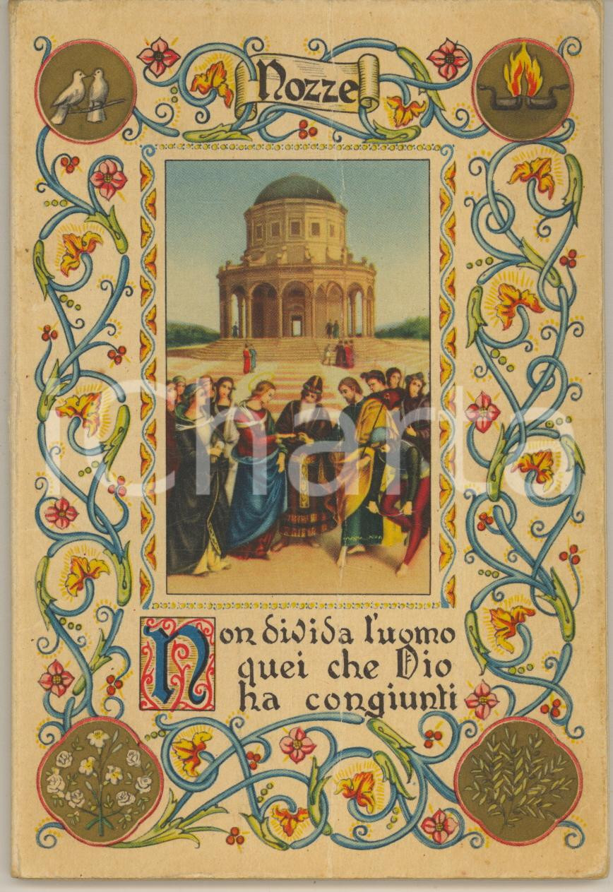 Documento originale, autentico 1945 VARESE Parrocchia BIUMO INFERIORE Giovanni DOLCI Natalina SCARAMUZZA sposi 1
