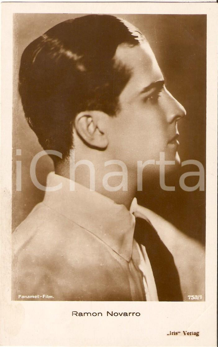 Cartolina originale da collezione 1920 ca CINEMA Portrait Ramon NOVARRO Actor Cartolina 3 1