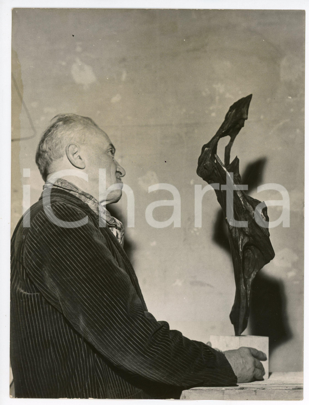 Fotografia d epoca originale 1960 ca Arnaldo BARTOLI nel documentario Il nostro pane sa di fiume  Foto 1