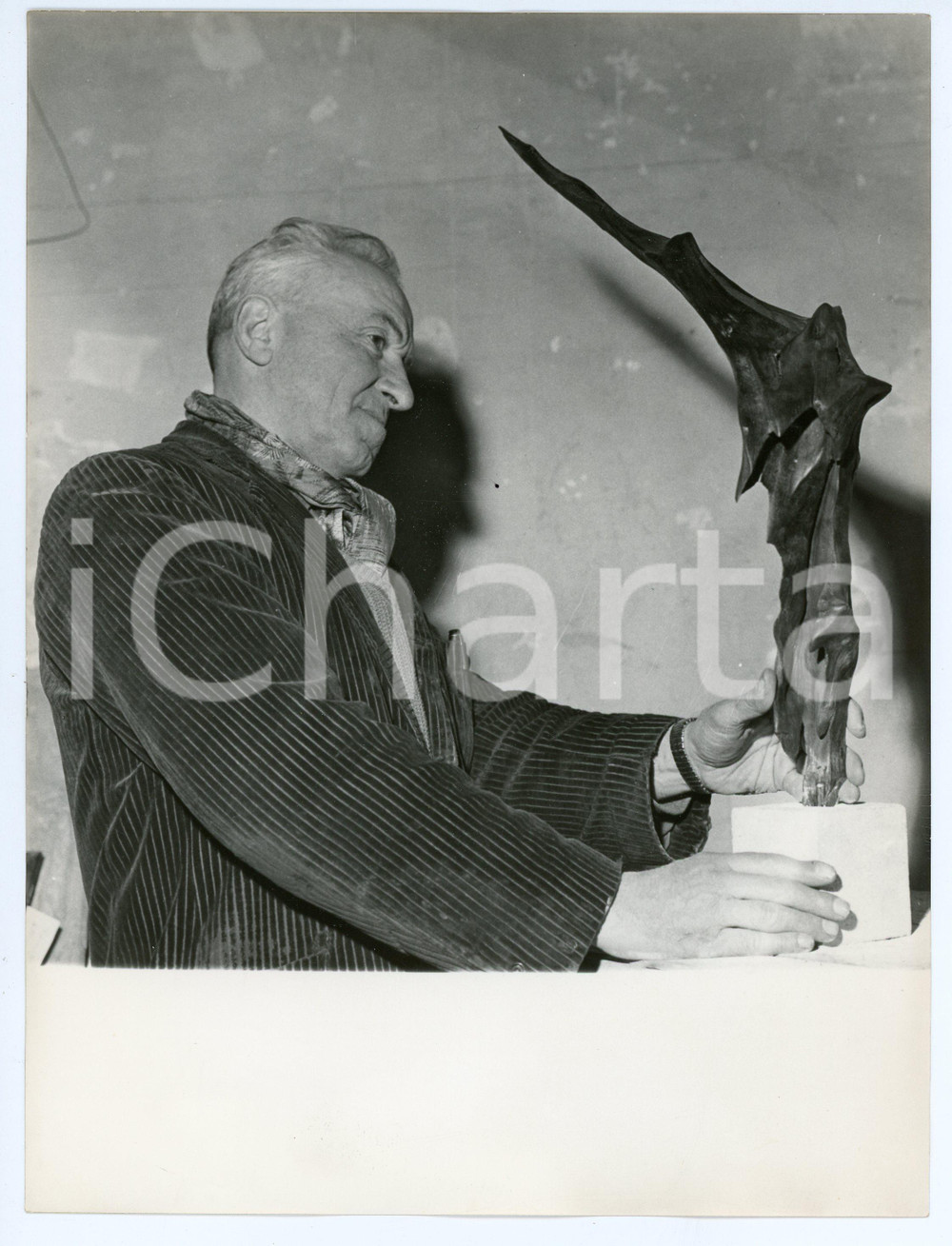 Fotografia d epoca originale 1960 ca Arnaldo BARTOLI nel documentario Il nostro pane sa di fiume  Foto 1 1